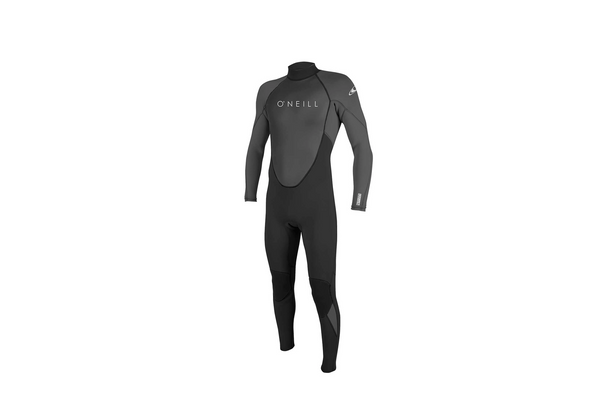 O'Neill Reactor Wetsuit, traje ligero y flexible con cremallera trasera para fácil colocación, disponible en tienda de surf Mojokite en Castelldefels.
