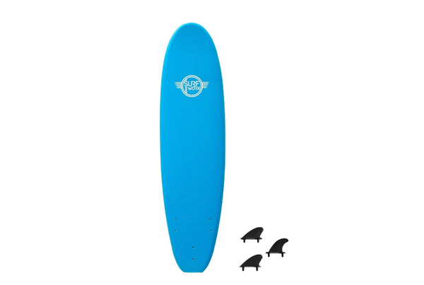 Softboard Surfworx Base Mini Malibú 7'0", perfecta para aprender y progresar en el surf, comprar online
