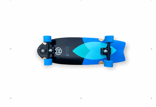 Surfskate MB Blue Drop ´33