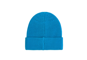 Gorro azul disponible en castelldefels