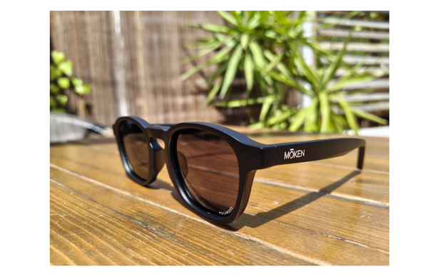 Moken Ivik Black Sunglasses