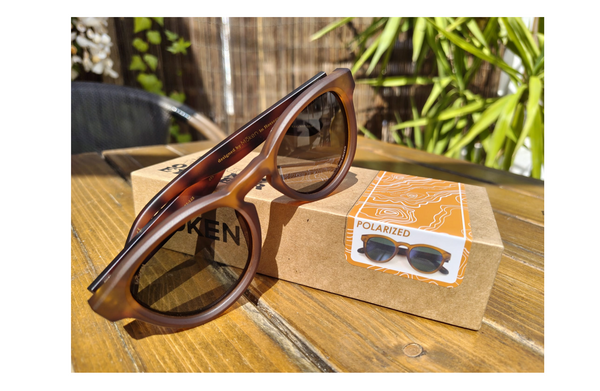 Moken Maikan Sandy Brown Sunglasses