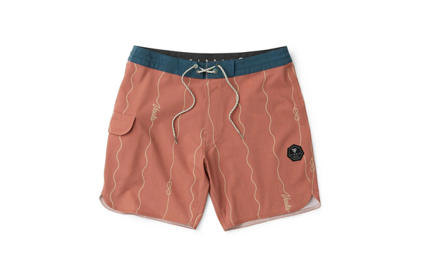 Shorts Vissla Round Up Retro Red