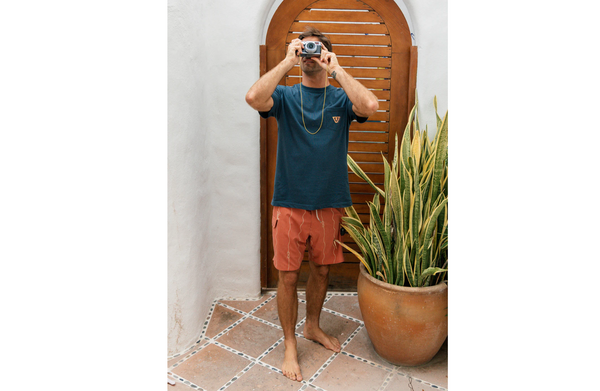 Shorts Vissla Round Up Retro Red