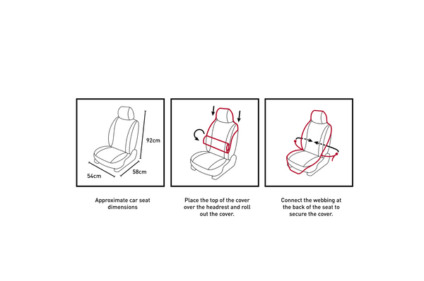 Funda Asiento Coche Mystic Enrollable