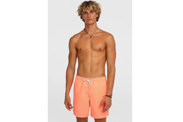 O'Neill Green 16" Funky Peach Shorts