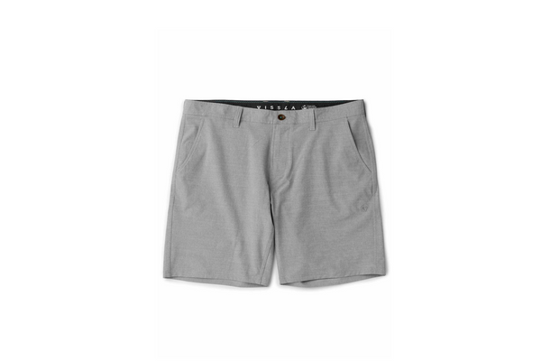 Shorts Vissla Fin Box Hybrid 19.5" Gris