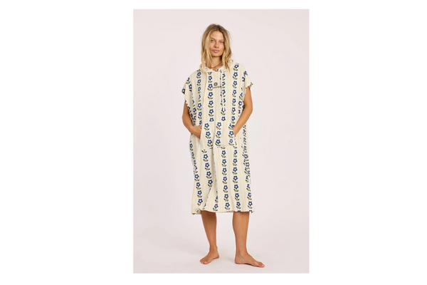Poncho Toalla Sisstr Hooded Flower