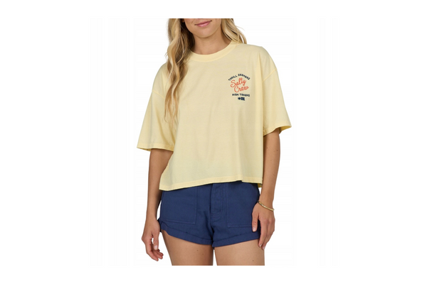 Camiseta Salty Crew Crop Sunshine