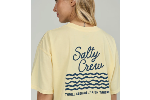 Camiseta Salty Crew Crop Sunshine