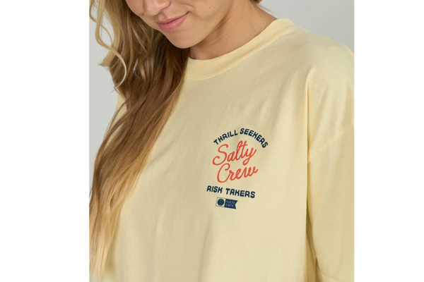 Camiseta Salty Crew Crop Sunshine