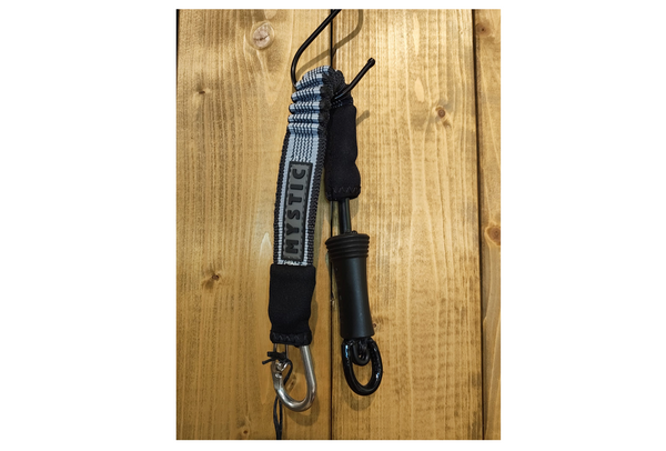mystic short leash gray