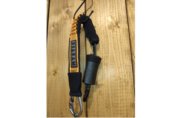 mystic short leash orange