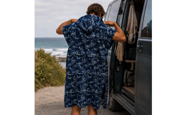 Towel Poncho After Japan Waves
