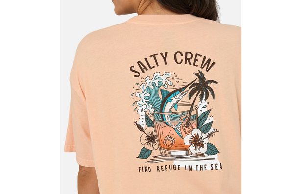 Camiseta Salty Crew Skimmer Mai Tai
