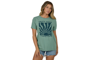 Salty Crew Tee Perfect Set in sage
