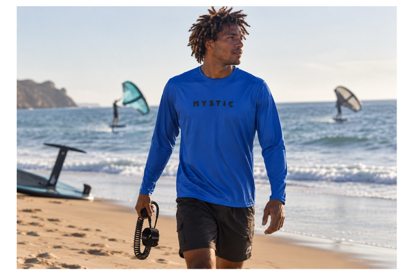 Licra Mystic Quickdry Azul LS