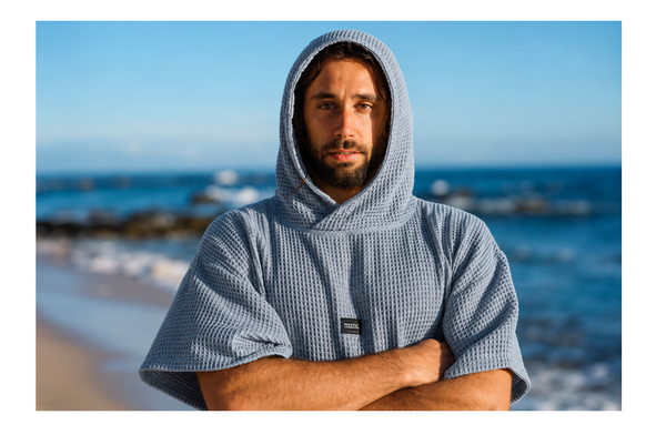 Poncho Quickdry Mystic Waffle