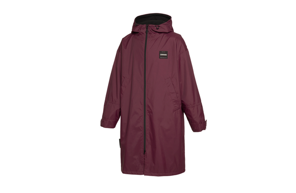 Mystic Explore LW Poncho Jacket burgundy