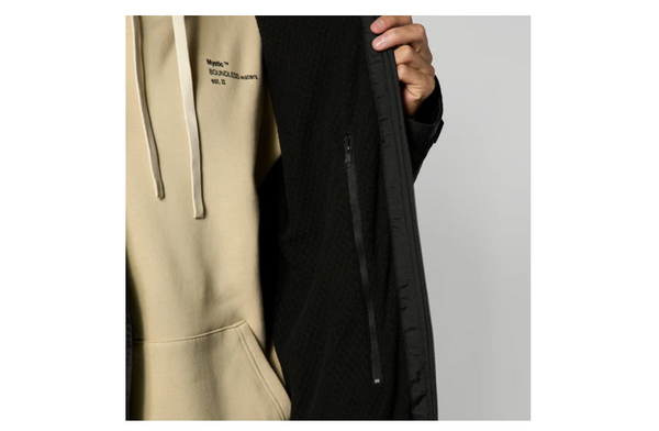 Mystic Explore LW Poncho Jacket burgundy