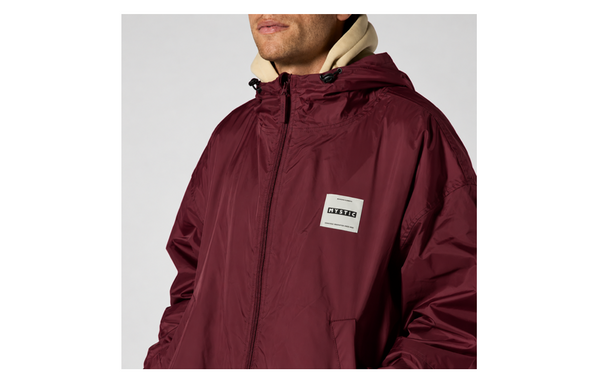 Mystic Explore LW Poncho Jacket burgundy