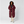 Mystic Explore LW Poncho Jacket burgundy