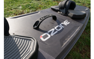 Kitesurf board with the ozone board handle
